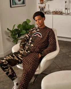 SPRAYGROUND® APPAREL+GEAR JUNGLE PARIS ITALIA CREW