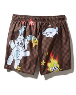 SPRAYGROUND® WTF SHARK SHOTO SWIM TRUNKS SWIMWEAR
