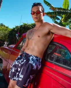 SPRAYGROUND® MONEY NIGHT SHOTO SWIM TRUNKS SWIMWEAR