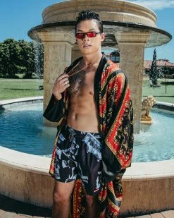 SPRAYGROUND® MONEY NIGHT SHOTO SWIM TRUNKS SWIMWEAR
