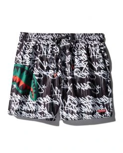 SPRAYGROUND® SCRIBBLE SHARK SHOTO SWIM TRUNKS
