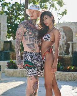 SPRAYGROUND® SCRIBBLE SHARK SHOTO SWIM TRUNKS