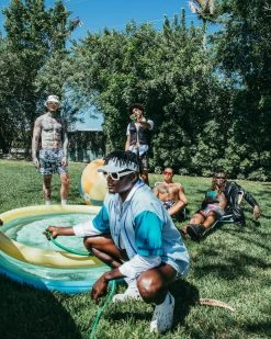 SPRAYGROUND® SCRIBBLE SHARK SHOTO SWIM TRUNKS