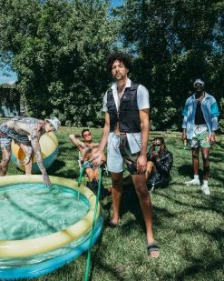 SPRAYGROUND® SPLIT BITE CAMO SHOTO SWIM TRUNKS SWIMWEAR 6 SPRAYGROUND® SPLIT BITE CAMO SHOTO SWIM TRUNKS SWIMWEAR