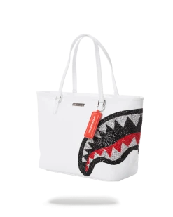 SPRAYGROUND® BAGS CLEARCUT TOTE (WHITE)