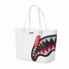SPRAYGROUND® BAGS CLEARCUT TOTE (WHITE)