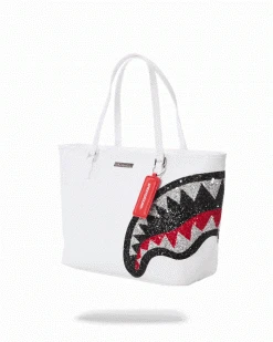 SPRAYGROUND® BAGS CLEARCUT TOTE (WHITE)