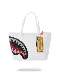 SPRAYGROUND® BAGS CLEARCUT TOTE (WHITE)