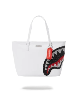 SPRAYGROUND® BAGS CLEARCUT TOTE (WHITE)