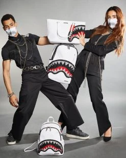 SPRAYGROUND® BAGS CLEARCUT TOTE (WHITE)