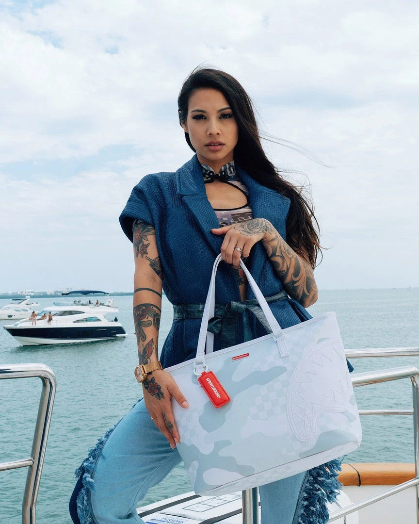 SPRAYGROUND® 3AM LE BLANC TOTE BAGS 2 SPRAYGROUND® 3AM LE BLANC TOTE BAGS