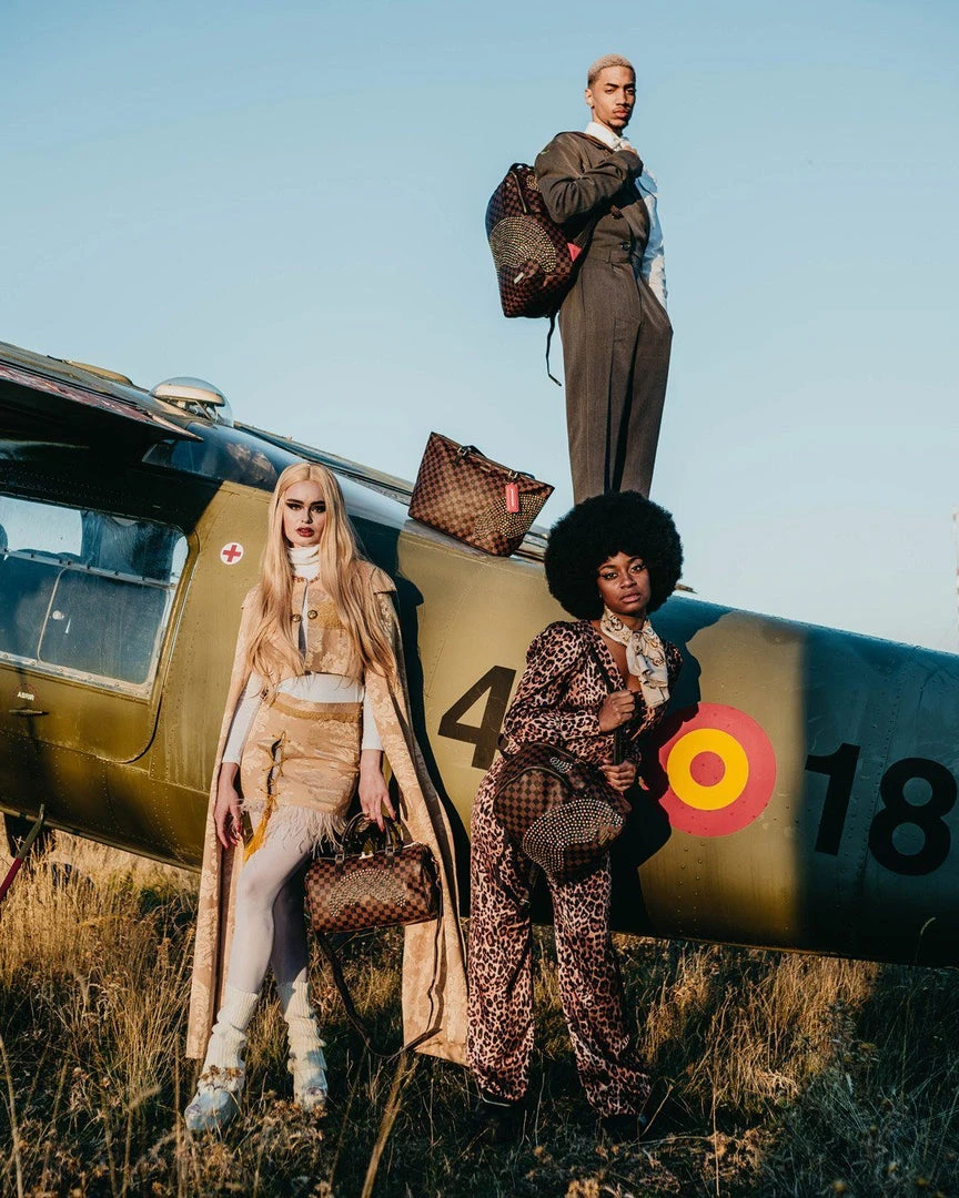 SPRAYGROUND® SHARKS IN PARIS POLARIS TOTE SPRAYGROUND® SHARKS IN PARIS POLARIS TOTE