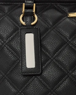 SPRAYGROUND® BAGS NOIR QUILT GOLD CHAIN SHARK TOTE 8 SPRAYGROUND® BAGS NOIR QUILT GOLD CHAIN SHARK TOTE