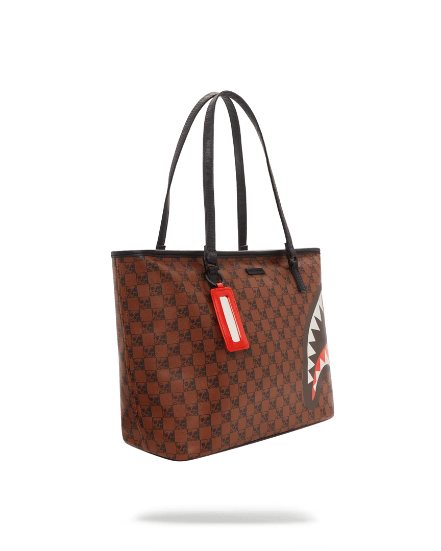 SPRAYGROUND® SHARKS AND SKULLS TOTE BAGS 2 SPRAYGROUND® SHARKS AND SKULLS TOTE BAGS