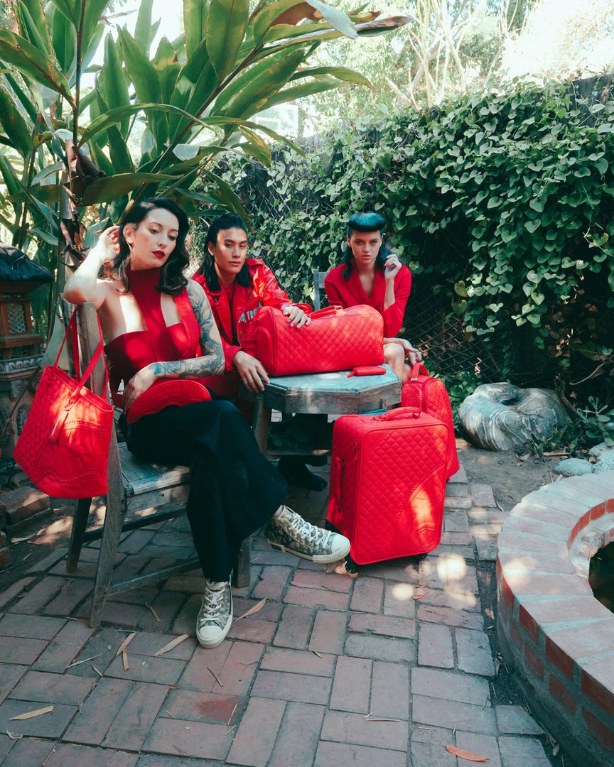 SPRAYGROUND® BAGS RED RIVIERA TOTE SPRAYGROUND® BAGS RED RIVIERA TOTE