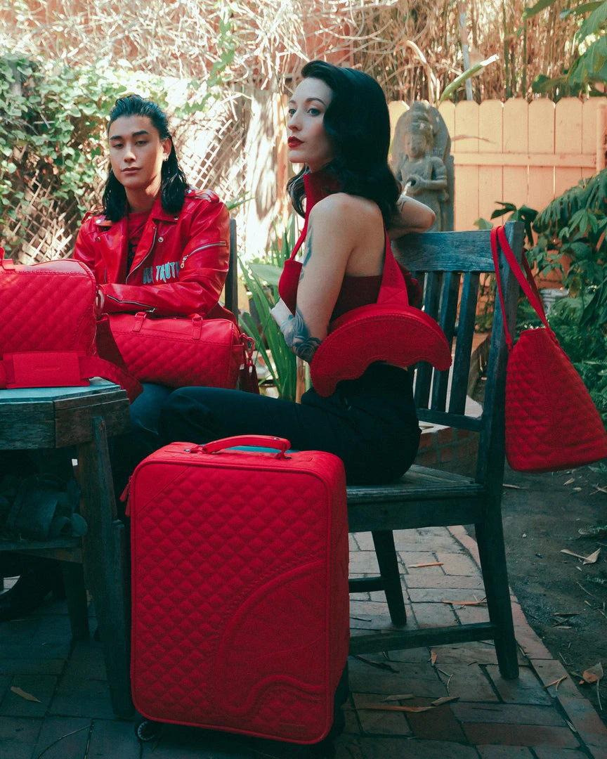 SPRAYGROUND® BAGS RED RIVIERA TOTE SPRAYGROUND® BAGS RED RIVIERA TOTE