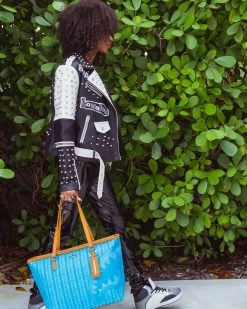 SPRAYGROUND® ILLUCHAINS TURQ TOTE BAGS