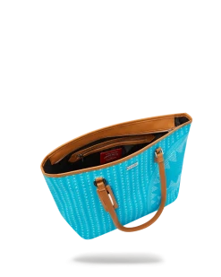 SPRAYGROUND® ILLUCHAINS TURQ TOTE BAGS 18 SPRAYGROUND® ILLUCHAINS TURQ TOTE BAGS