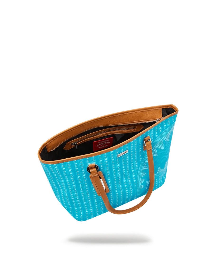 SPRAYGROUND® ILLUCHAINS TURQ TOTE BAGS 7 SPRAYGROUND® ILLUCHAINS TURQ TOTE BAGS