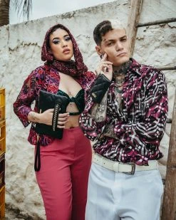 SPRAYGROUND® WALLETS NOIR QUILT GOLD CHAIN SHARK WALLET