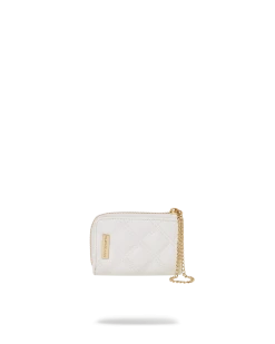 SPRAYGROUND® RIVIERA LE BLANC GOLD CHAIN SHARK WALLET