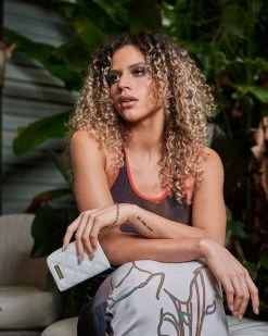 SPRAYGROUND® RIVIERA LE BLANC GOLD CHAIN SHARK WALLET