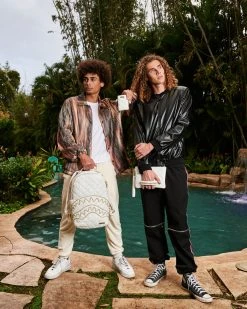 SPRAYGROUND® RIVIERA LE BLANC GOLD CHAIN SHARK WALLET