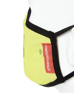 SPRAYGROUND® ADULT SPONGEBOB SMILE FORM FITTING FACE-COVERING FACE MASKS