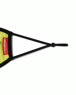 SPRAYGROUND® ADULT SPONGEBOB SMILE FORM FITTING FACE-COVERING FACE MASKS