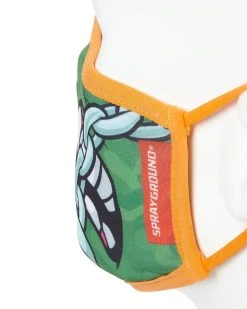 SPRAYGROUND® ADULT TMNT: MICHELANGELO SHARK FORM FITTING FACE-COVERING