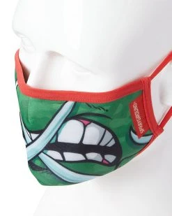 SPRAYGROUND® FACE MASKS ADULT TMNT: RAPHAEL SHARK FORM FITTING FACE-COVERING 8 SPRAYGROUND® FACE MASKS ADULT TMNT: RAPHAEL SHARK FORM FITTING FACE-COVERING