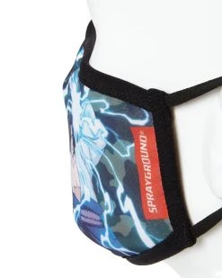 SPRAYGROUND® ADULT NARUTO VS SASUKE FORM FITTING FACE-COVERING