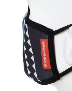 SPRAYGROUND® FACE MASKS ADULT SPONGEBOB TRACK SUIT FORM FITTING FACE-COVERING