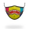 SPRAYGROUND® FACE MASKS ADULT SPONGEBOB OG SHARK FORM FITTING FACE-COVERING