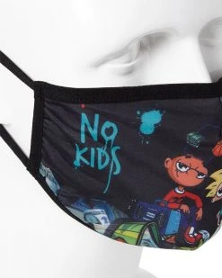 SPRAYGROUND® ADULT HEY ARNOLD MONEY STACKS FORM FITTING FACE-COVERING