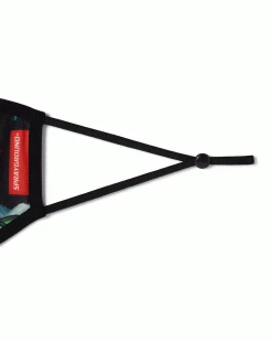 SPRAYGROUND® ADULT HEY ARNOLD MONEY STACKS FORM FITTING FACE-COVERING