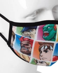 SPRAYGROUND® ADULT STREET FIGHTER PLAYER SELECT FORM FITTING FACE-COVERING 3 SPRAYGROUND® ADULT STREET FIGHTER PLAYER SELECT FORM FITTING FACE-COVERING