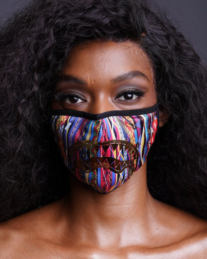 SPRAYGROUND® FACE MASKS 1994 GOLD METALLIC SHARK POLYESTER FACE MASK 7 SPRAYGROUND® FACE MASKS 1994 GOLD METALLIC SHARK POLYESTER FACE MASK