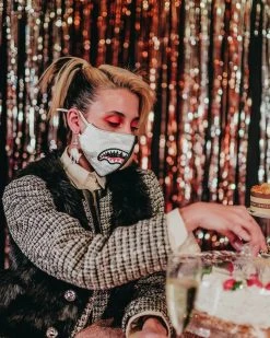 SPRAYGROUND® DAMAGE CONTROL STASH POCKET VEGAN LEATHER FACE MASK 14 SPRAYGROUND® DAMAGE CONTROL STASH POCKET VEGAN LEATHER FACE MASK