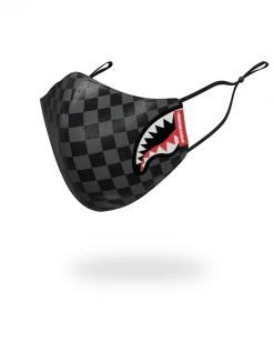 SPRAYGROUND® SHARKS IN PARIS (GRAY) VEGAN LEATHER FACE MASK FACE MASKS 14 SPRAYGROUND® SHARKS IN PARIS (GRAY) VEGAN LEATHER FACE MASK FACE MASKS