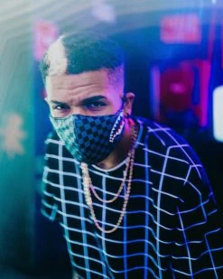 SPRAYGROUND® SHARKS IN PARIS (GRAY) VEGAN LEATHER FACE MASK FACE MASKS 18 SPRAYGROUND® SHARKS IN PARIS (GRAY) VEGAN LEATHER FACE MASK FACE MASKS