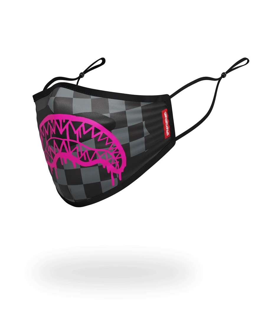 SPRAYGROUND® FACE MASKS 3AM PINK DRIP FACE MASK 3 SPRAYGROUND® FACE MASKS 3AM PINK DRIP FACE MASK