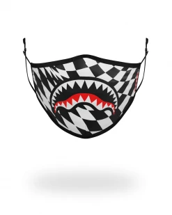 SPRAYGROUND® FACE MASKS TRIPPY CHECK FACE MASK