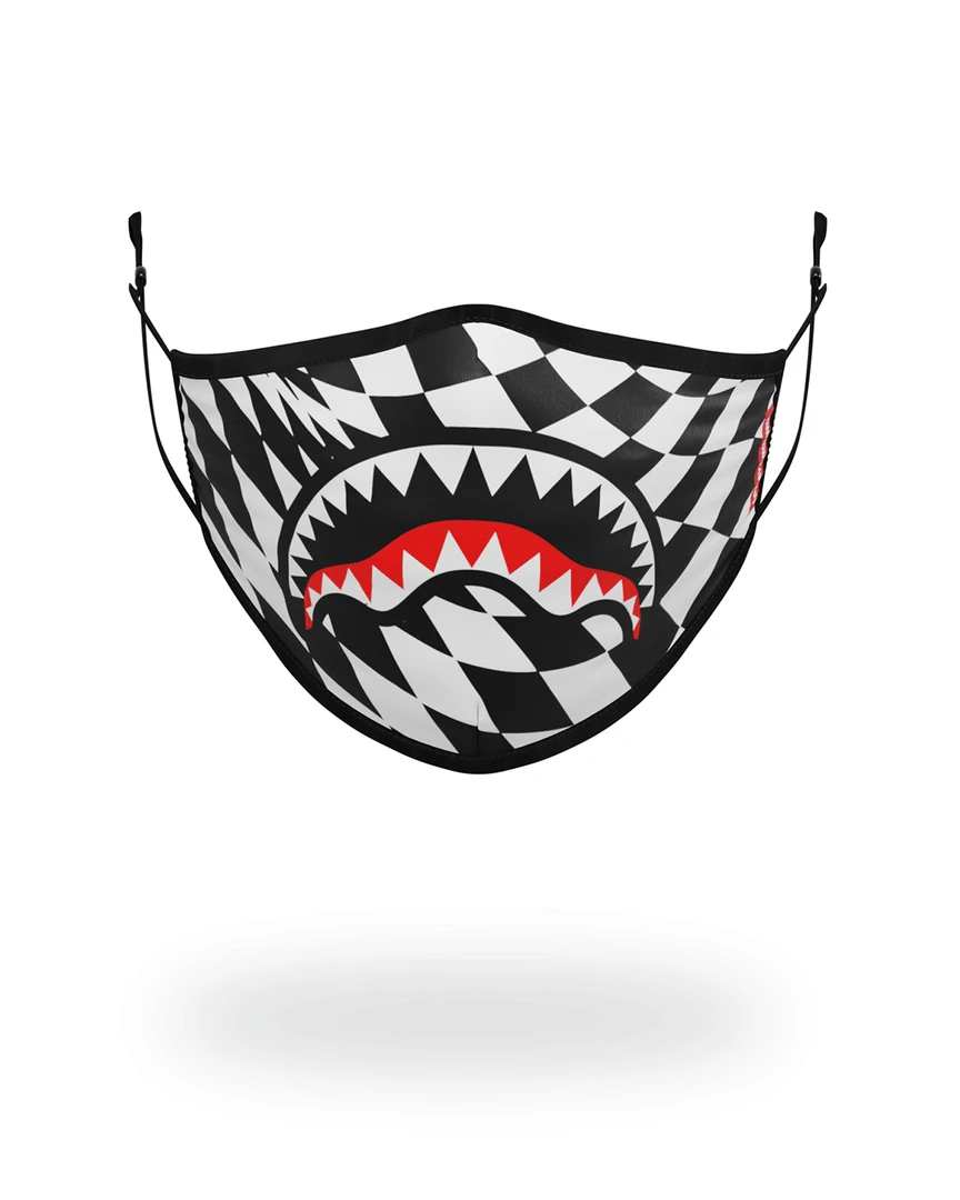 SPRAYGROUND® FACE MASKS TRIPPY CHECK FACE MASK 1 SPRAYGROUND® FACE MASKS TRIPPY CHECK FACE MASK