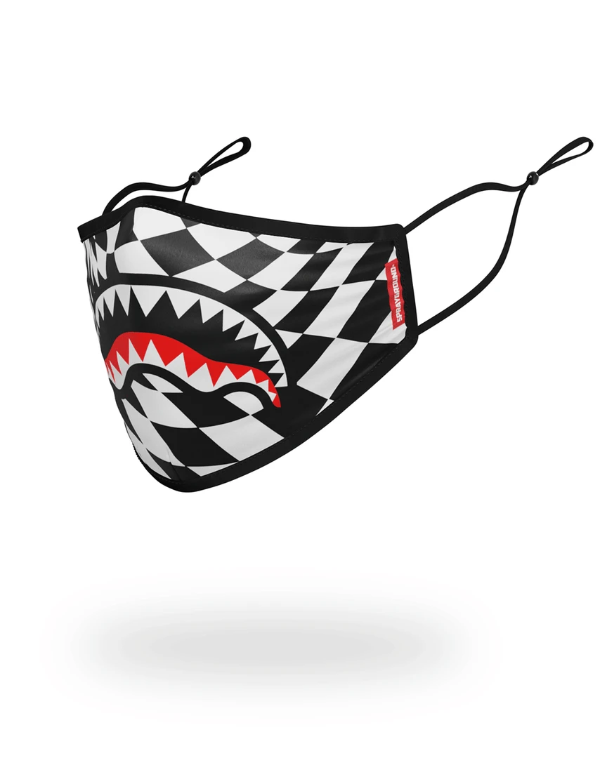 SPRAYGROUND® FACE MASKS TRIPPY CHECK FACE MASK 3 SPRAYGROUND® FACE MASKS TRIPPY CHECK FACE MASK