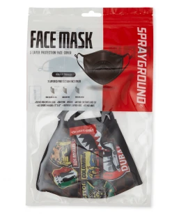 SPRAYGROUND® GLOBAL MOGUL FACE MASK