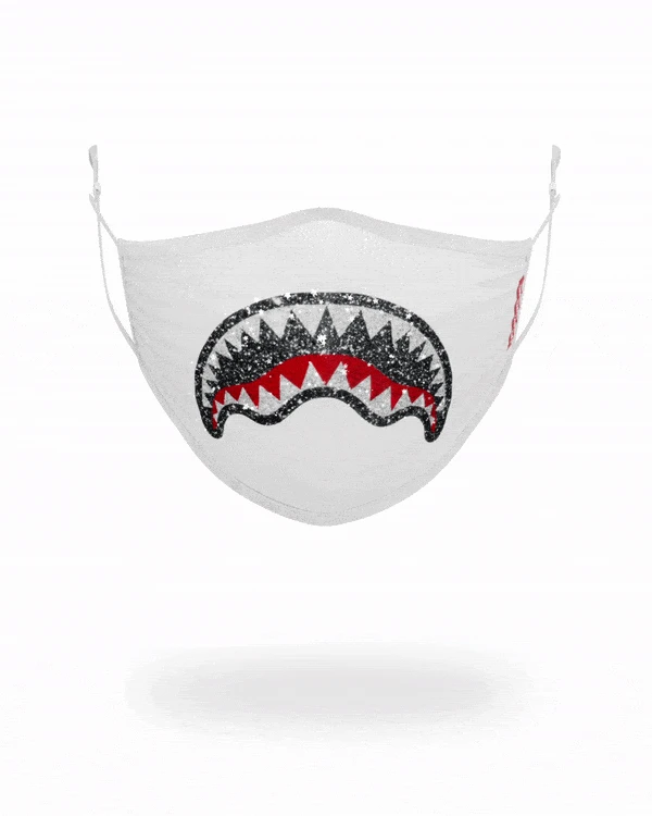 SPRAYGROUND® CLEARCUT FACE MASK (WHITE) 1 SPRAYGROUND® CLEARCUT FACE MASK (WHITE)