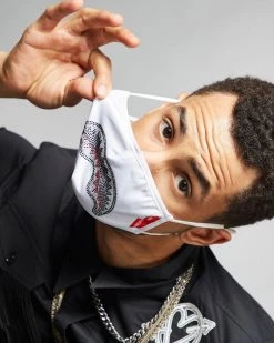 SPRAYGROUND® CLEARCUT FACE MASK (WHITE) 8 SPRAYGROUND® CLEARCUT FACE MASK (WHITE)