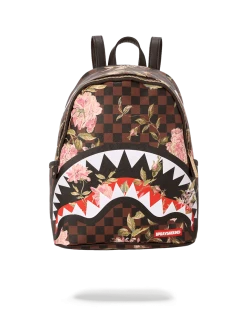 SPRAYGROUND® BAGS SHARKFLOWER SAVAGE BACKPACK (SMALLER MORE ELEGANT BACKPACK)