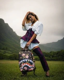 SPRAYGROUND® BAGS SHARKFLOWER DLX BACKPACK 7 SPRAYGROUND® BAGS SHARKFLOWER DLX BACKPACK